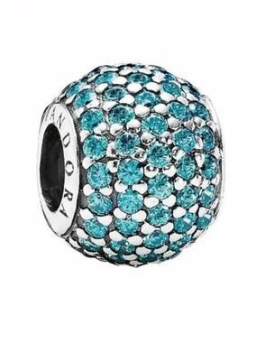 Pandora Pave Lights Sterling Silver Bead Charm